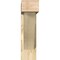 Ekena Millwork Traditional Block Rough Sawn Bracket w/ Offset Brace, Douglas Fir, 6"W x 22"D x 22"H BKT0604X22X22TRA05RDF - alternate 4